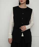 17HOURS CREW NECK VEST