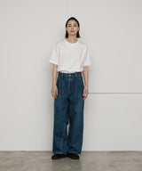 2100_KOJIMA 16oz DENIM TUCK PANTS