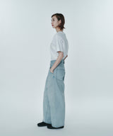 2100_KOJIMA 15.5oz DENIM TUCK PANTS