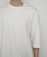 JEWEL COTTON SLAB T-SHIRT