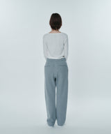 JEWEL COTTON SWEAT PANTS(WOMEN)