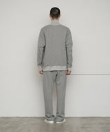 JEWEL COTTON SWEAT ZIP PULLOVER