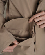 NYLON TASLAN CHESTER COAT