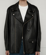 WAGYU LEATHER OVERSIZED JACKET
