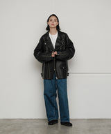 WAGYU LEATHER OVERSIZED JACKET