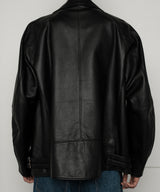 WAGYU LEATHER OVERSIZED JACKET