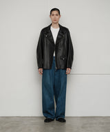 WAGYU LEATHER OVERSIZED JACKET