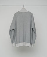 JEWEL COTTON SWEAT ZIP PULLOVER