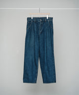 2100_KOJIMA 16oz DENIM TUCK PANTS