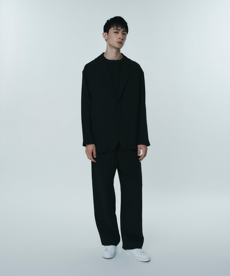 O STOCK TOKYO 17 HOURS JACKET 04 黒 17 hours jacket / 寝ている時間以外ずっと着ていられる服 - ゼロ