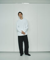 ZERO SHEER WHITE L/S TEE