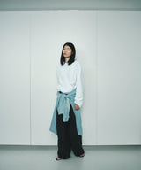 ZERO SHEER WHITE L/S TEE
