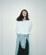 ZERO SHEER WHITE L/S TEE