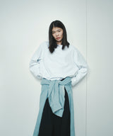 ZERO SHEER WHITE L/S TEE