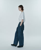 2100_KOJIMA 15.5oz DENIM TUCK PANTS