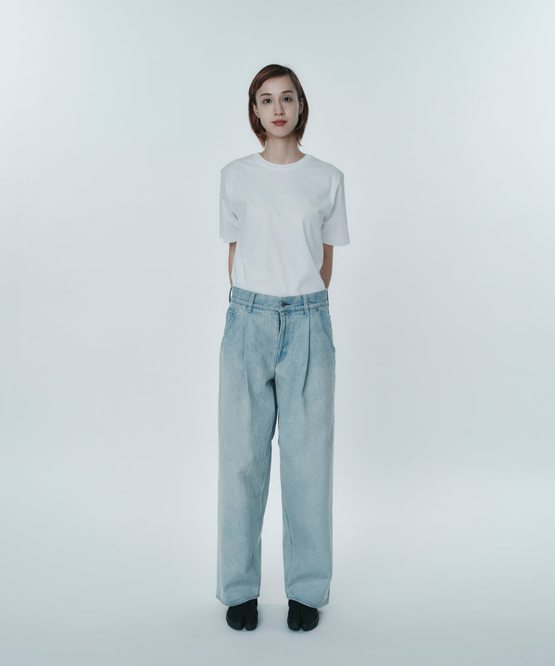 2100_KOJIMA 16oz DENIM TUCK PANTS / KOJIMA DENIM - ゼロストック