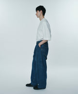 2100_KOJIMA 15.5oz DENIM TUCK PANTS