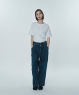 2100_KOJIMA 15.5oz DENIM TUCK PANTS