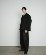 KOJIMA 17.5oz DENIM JACKET_BLACK