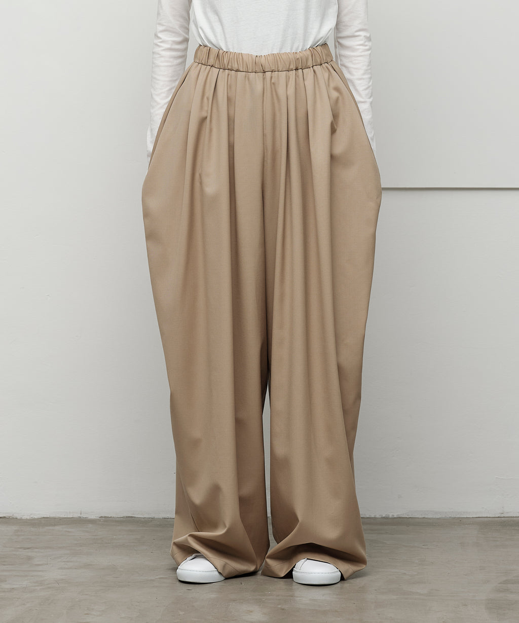 WOOLGABARDINETUCKPANTS_W036150 