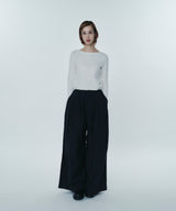 ZERO GRAM  NYLON MONSTER TUCKED PANTS