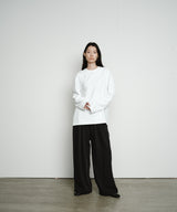 ZERO SHEER WHITE L/S TEE