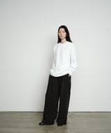 ZERO SHEER WHITE L/S TEE