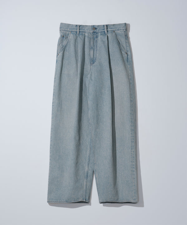 2100_KOJIMA 16oz DENIM TUCK PANTS / KOJIMA DENIM - ゼロストック