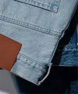 2100_KOJIMA 15.5oz DENIM TUCK PANTS