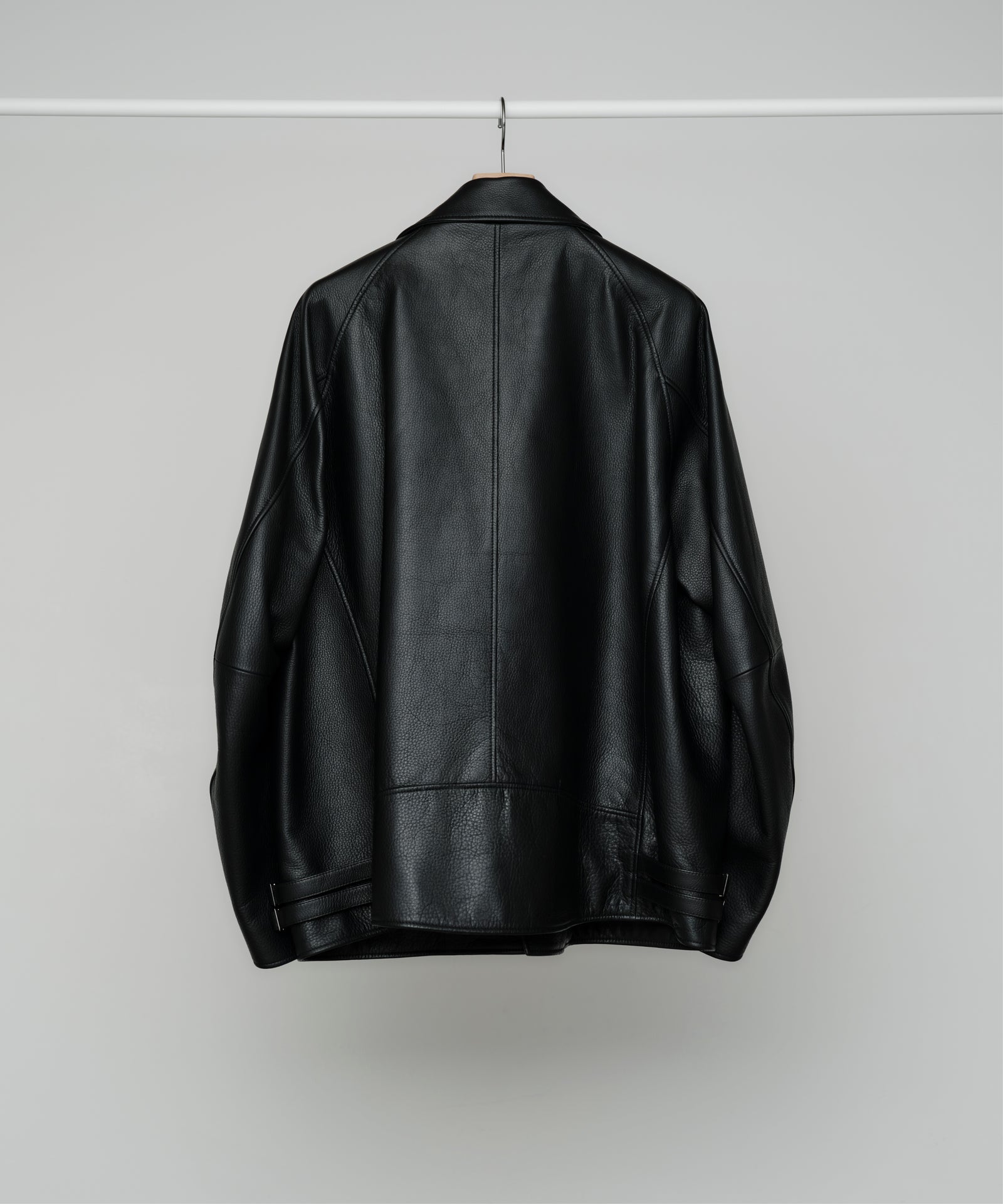 WAGYU LEATHER OVERSIZED JACKET/日本産革の四大産地の一つ兵庫