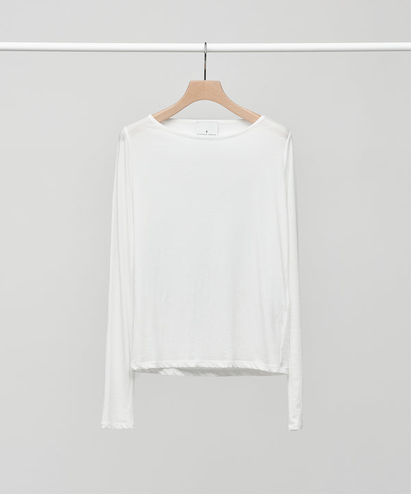 HIGH GAUGE COTTON SHEER  L/S T-SHIRT