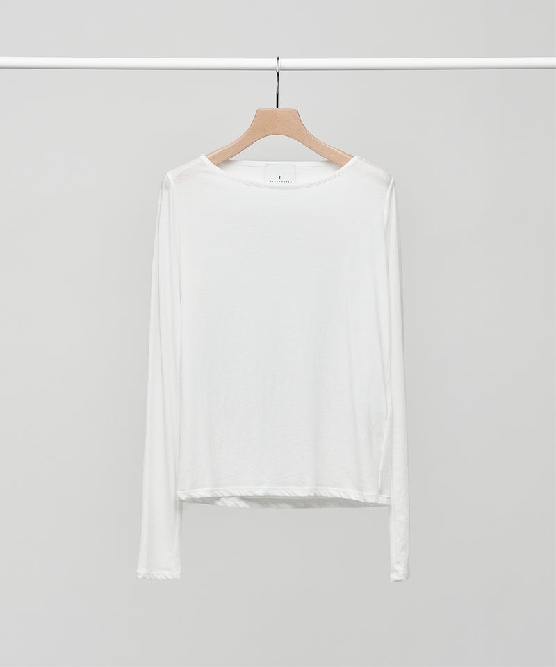 HIGH GAUGE COTTON SHEER  L/S T-SHIRT