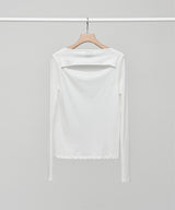 HIGH GAUGE COTTON SHEER  L/S T-SHIRT