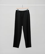 WOOL GABARDINE WIDE PANTS