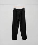 WOOL GABARDINE WIDE PANTS