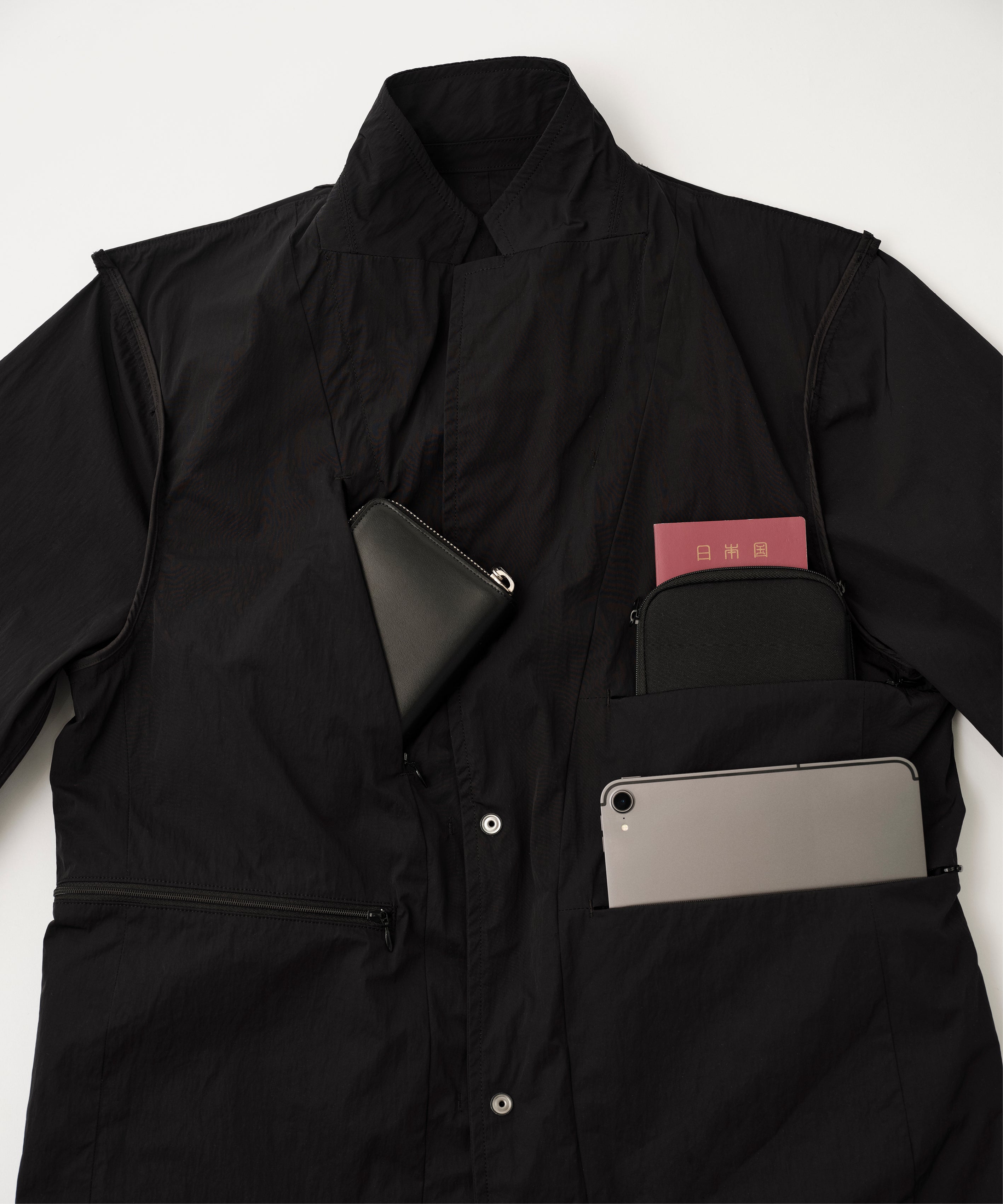 Luggage jacket / 手ぶらの生活をコンセプトに開発されたラゲッジシリーズ ゼロストックトウキョウ 0 STOCK TOKYO